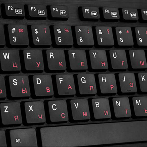 Tastatură Sven KB-E5800W Black Home and Office, Fără fir photo 4