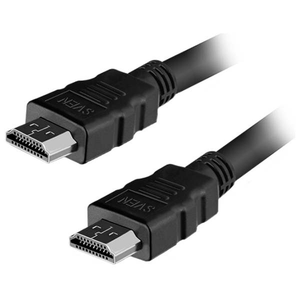 Cablu video Sven HDMI M - M 3.0 m HDMI/ HDMI Black  photo 2