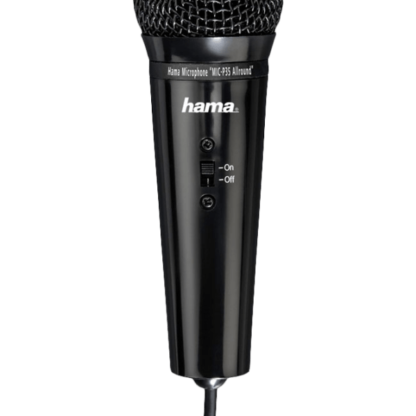 Microfon Hama MIC-P35 Allround Black  photo 2