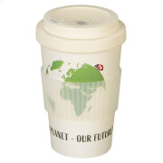 Cană de baut din bambus  Xavax "To Go", 350ml 