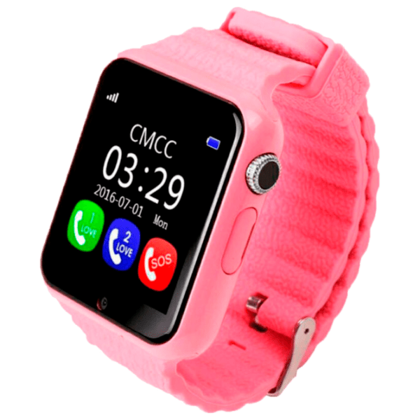 Ceas pentru copii cu GPS Bubble GW800S Pink 1.33" | Plastic/Silicon
|  photo 1
