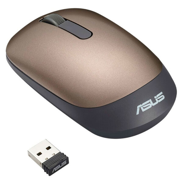 Мышь Asus WT205 Золото Беспроводные, 1200 dpi photo 2