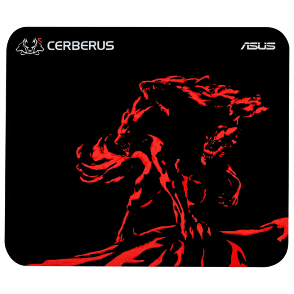 Covoraș pentru mouse Asus Cerebus Red Black 400 x 300 x 4 mm photo 1