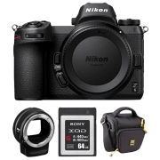 Nikon Z 6 + FTZ Adapter Kit + 64GB XQD 