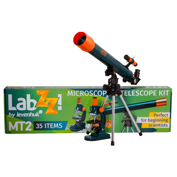Levenhuk LabZZ MT2 Kit (microscop + telescop) Green  photo 1