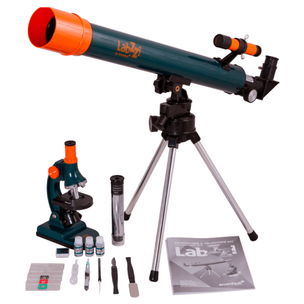 Levenhuk LabZZ MT2 Kit (microscop + telescop) Green  photo 2