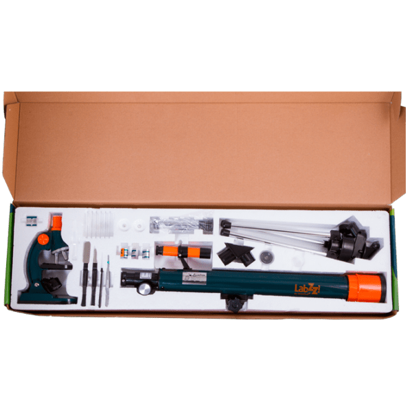 Levenhuk LabZZ MT2 Kit (microscop + telescop) Green  photo 5