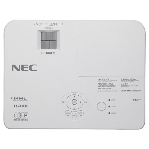 Проектор NEC V302H Белый  photo 6