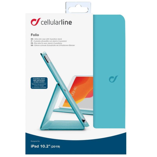 Чехол для планшета Apple iPad (FOLIOIPAD102G) Зелёный Cellularline, 10.2", Кожа PU photo 3