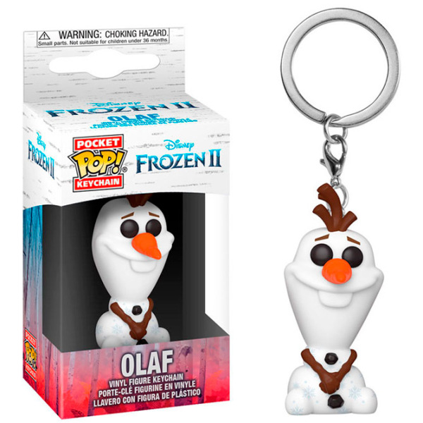 Breloc Funko Pocket Pop Keychain Olaf 40905 Multicolor Pentru copii, 3+ photo 3