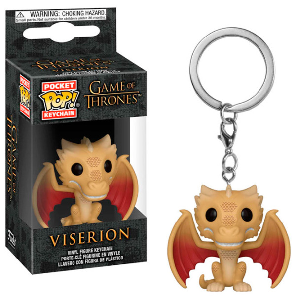 Брелок Funko Pocket Pop Keychain Viserion 37654 Разноцветный Для детей, 3+ photo 3