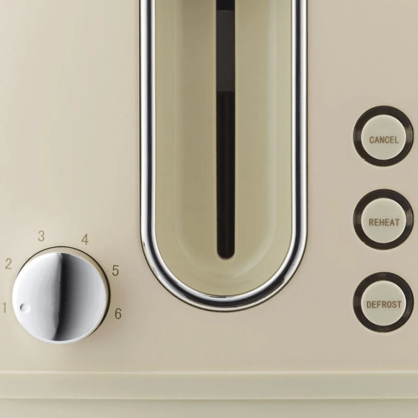 Тостер Gorenje T1100CLI Слоновая кость 950 Вт, Количество степеней обжаривания: 6 photo 4