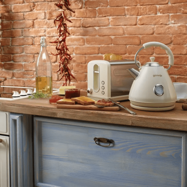 Тостер Gorenje T1100CLI Слоновая кость 950 Вт, Количество степеней обжаривания: 6 photo 7