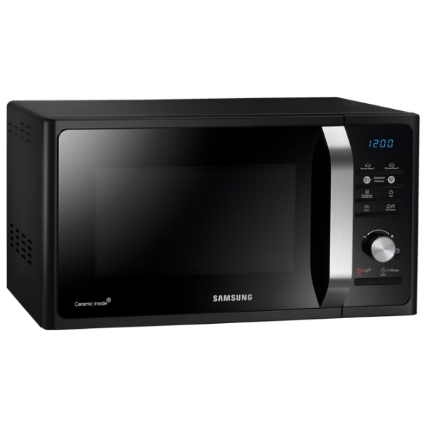 Микроволновая печь Samsung MG23F302TAK/ BW Черный С грилем, 23 л, 800 Вт photo 2