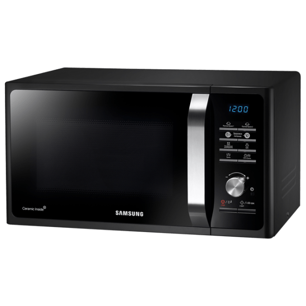 Микроволновая печь Samsung MG23F302TAK/ BW Черный С грилем, 23 л, 800 Вт photo 3