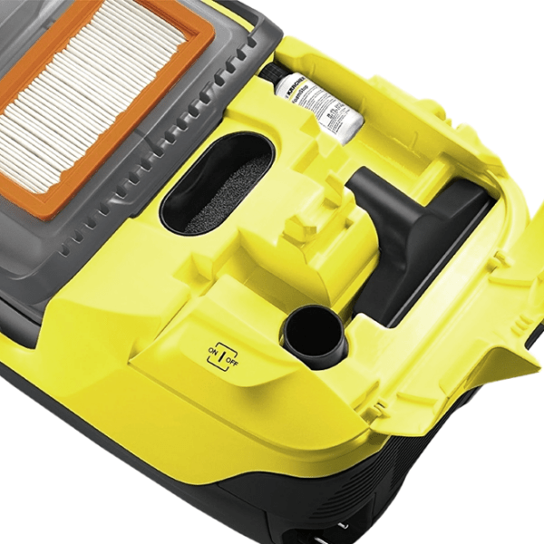 Aspirator KARCHER DS6 Yellow 650 W | Uscată | Aquafiltru | 2 l photo 4