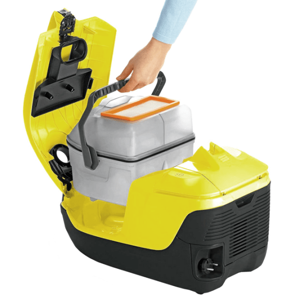 Aspirator KARCHER DS6 Yellow 650 W | Uscată | Aquafiltru | 2 l photo 5