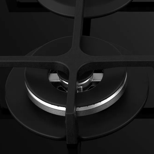 Plită încorporabilă pe gaz Whirlpool GOA 6423/ NB Black Sticlă călită, Gratare: Fontă photo 4