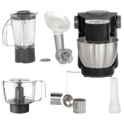 Mașină de bucătărie Tefal QB319838 Black 1000 W, Mecanic, Numărul de viteze: 7