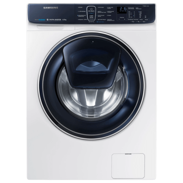 Mașină de spălat Samsung WW60K52E69WDBY White 6 kg, 1200 rpm, A++ photo 1