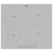 Plită încorporabilă cu inducție Whirlpool ACM 808/ BA/ WH White Vitroceramică, 7200 W