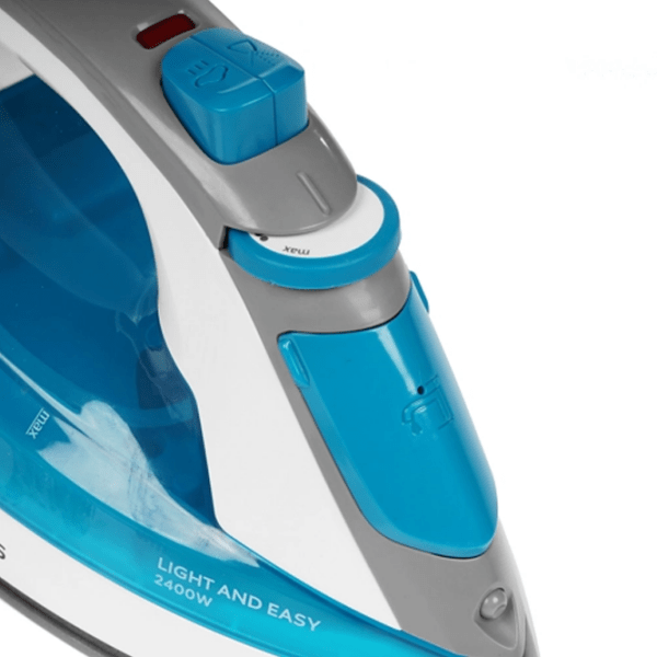 Fier de călcat Russell Hobbs 23590-56 Blue 2400 W, 25 g/ min, 0.24 l, Acoperire antiaderentă photo 3