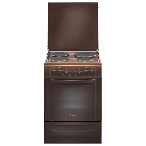 Aragaz Gefest 6140-02 0001 Brown Tipul plitei: Electrică, 55 l, Tipul cuptorului: Electric photo 1