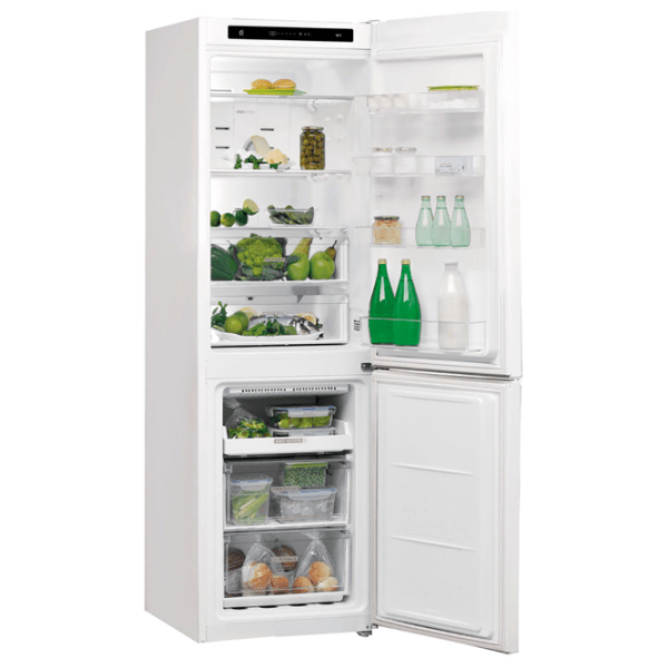 Frigider Whirlpool W7 811I W White 248l/ No Frost, 130l/ No Frost, A+ photo 4