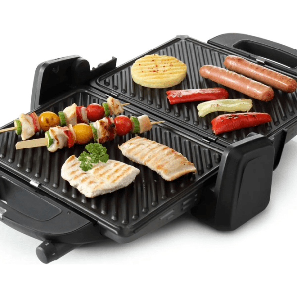 Grill electric Gorenje KR1800SM Black 1800 W, Contact, Barbecue, photo 5