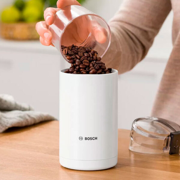 Râșniță de cafea Bosch TSM6A011W White  photo 5