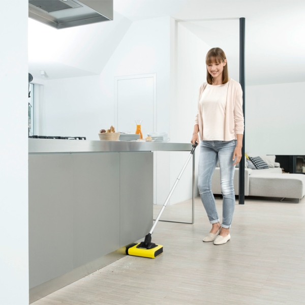 Mătură electrică KARCHER KB5 1.258-000.0 Yellow  | Uscată | Container | 0.37 l photo 5