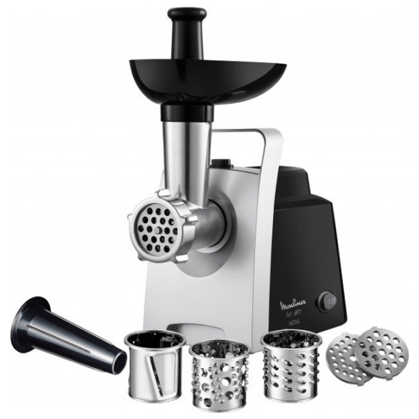 Mașină de tocat carne Moulinex ME108832 Black 300 W/ 1400 W, 1.7 kg/ min photo 5