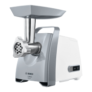 Mașină de tocat carne Bosch MFW45020 White 500 W/ 1600 W, 2.7 kg/ min