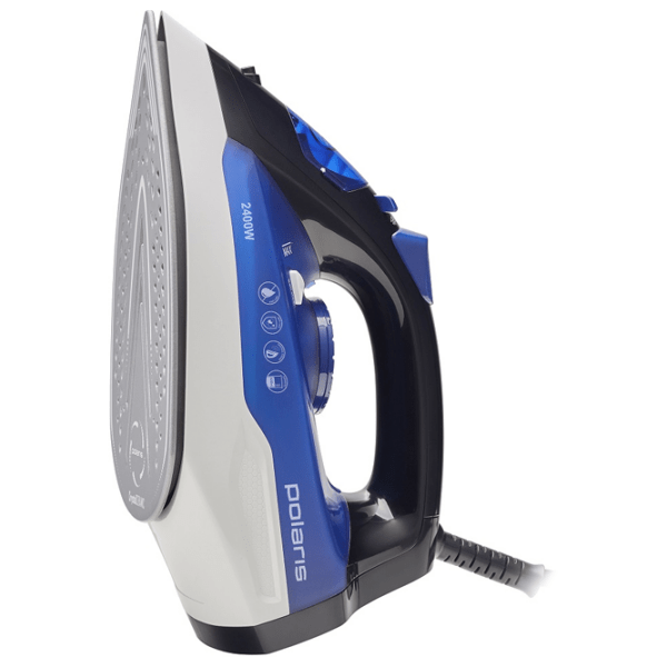 Fier de călcat Polaris PIR2410K Blue 2400 W, 50 g/ min, 0.42 l, Ceramică photo 3