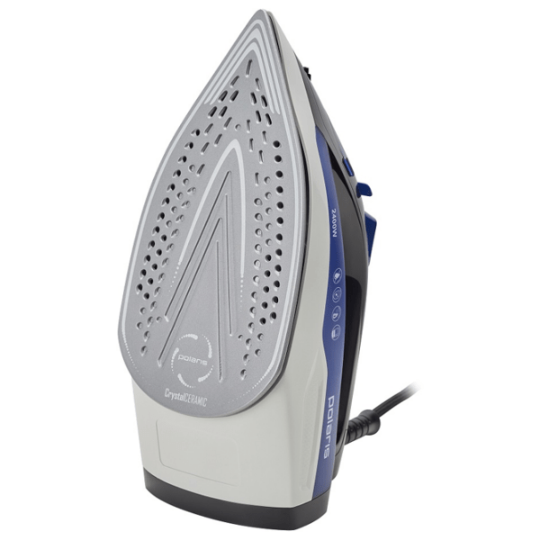 Fier de călcat Polaris PIR2410K Blue 2400 W, 50 g/ min, 0.42 l, Ceramică photo 4