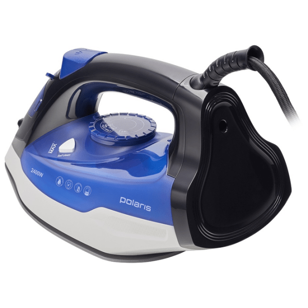 Fier de călcat Polaris PIR2410K Blue 2400 W, 50 g/ min, 0.42 l, Ceramică photo 5