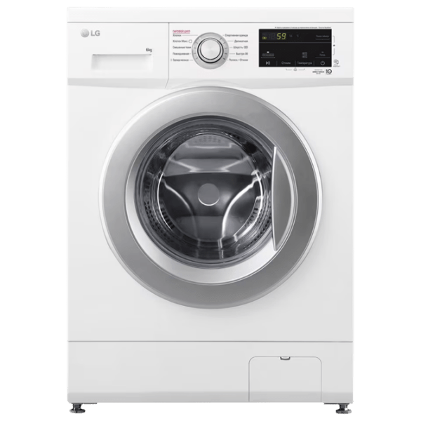 Стиральная машина LG F2J3NS1W Белый 6 кг, 1000 об/ мин, A+++ photo 1