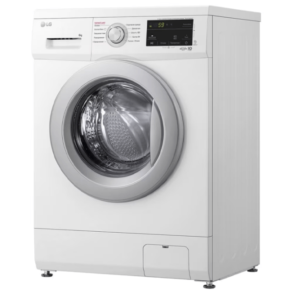 Стиральная машина LG F2J3NS1W Белый 6 кг, 1000 об/ мин, A+++ photo 3