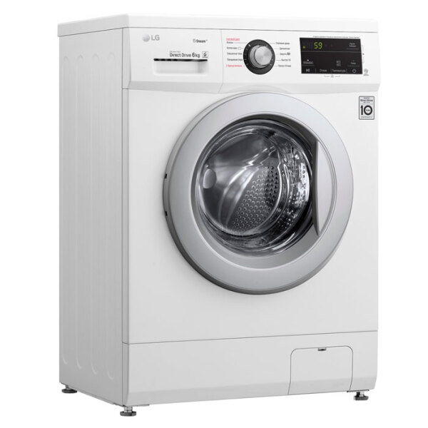 Стиральная машина LG F2J3NS1W Белый 6 кг, 1000 об/ мин, A+++ photo 5