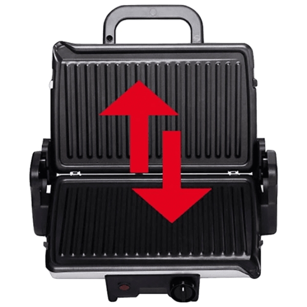 Grill electric Tefal GC205012 Inox 1600 W, &Icirc;nchis (cu două părți), 255 &deg;С photo 4
