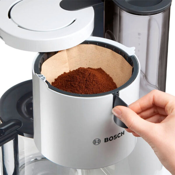 Cafetieră Bosch TKA8011 White 1100 W, 1.4 l,  photo 5