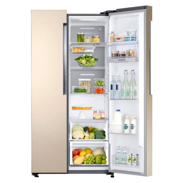 Frigider Samsung RS62K6267FG/ UA Gold 406l/ No Frost, 214l/ No Frost, A+ photo 7