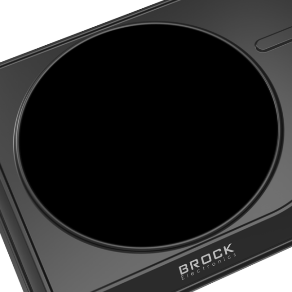 Brock HPI 3002 BK Black Electrică, Oțel emailat photo 2