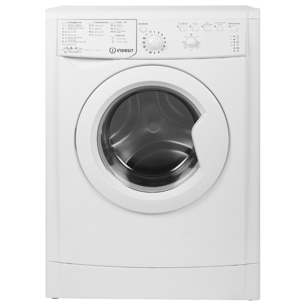 Стиральная машина Indesit IWSB 51051 UA Белый 5 кг, 1000 об/ мин, A+ photo 2