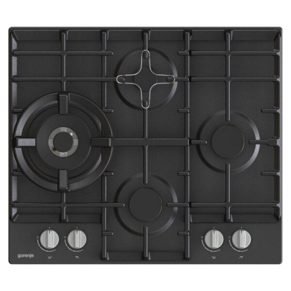 Газовая панель Gorenje GW6D41MB, Черный  photo 1
