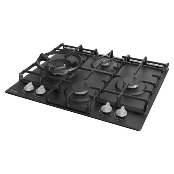Газовая панель Gorenje GW6D41MB, Черный  photo 2