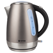 Ceainic electric Vitek VT-7025 Gray 2100 W, 1.7 l, Material interior: Inox