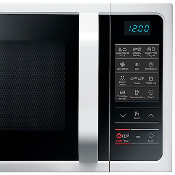 Микроволновая печь Samsung MC28H5013AW/ BW White С грилем, 28 л, 900 Вт photo 5
