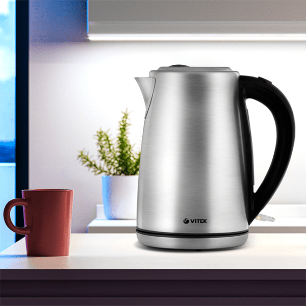 Ceainic electric Vitek VT-7020 Inox 2000 W, 1.7 l, Material interior: Inox photo 6