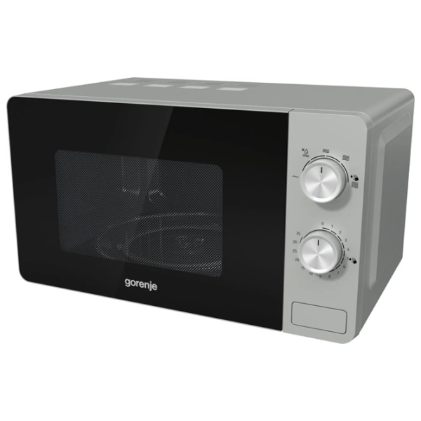 Микроволновая печь Gorenje MO17E1S Серебряный Соло, 17л, 700 Вт photo 3